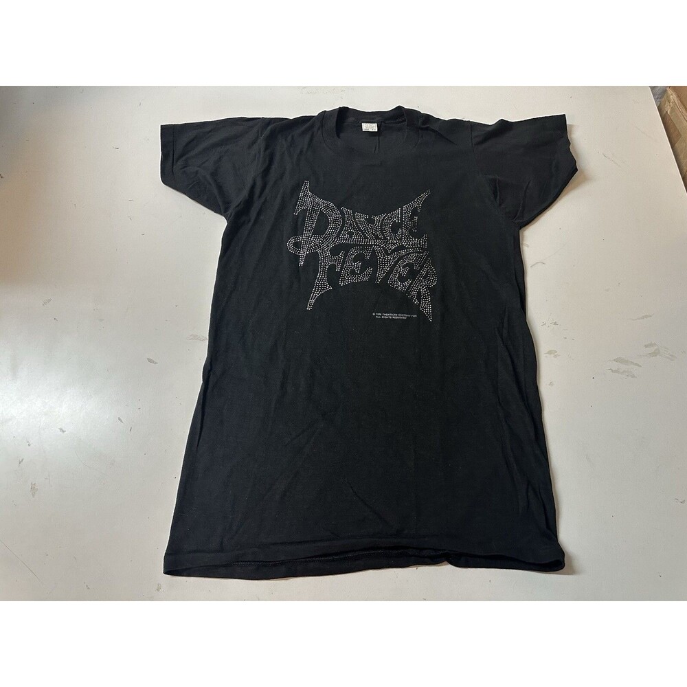 Vintage Dance Fever 1970’s TV Series Black Single Stitch T-Shirt Women’s Size L